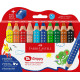 FABER-CASTELL - Faber-Castell 110636 lápiz de color Multicolor 10 pieza(s) - 110636